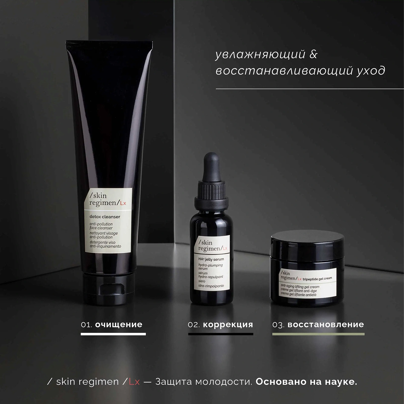 Skin Regimen Lx Сыворотка Ha⁴ - Гиалуроновая Кислота